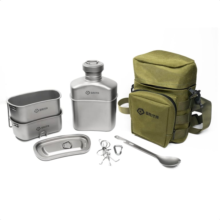 GRITR Titanium Mess Kit