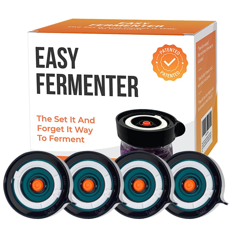 Easy Fermenter Mason Jar Lids Kit