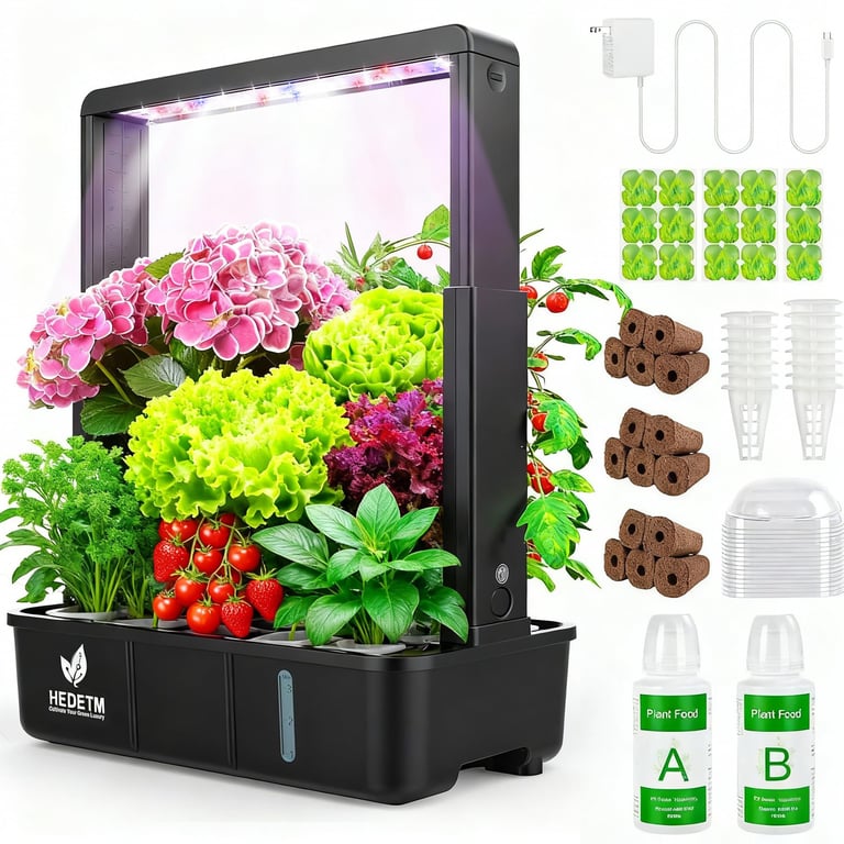 Hopegarden 15-Pod Hydroponic Indoor Garden