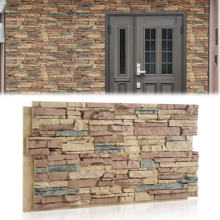 Maasechs Faux Stone Wall Panel