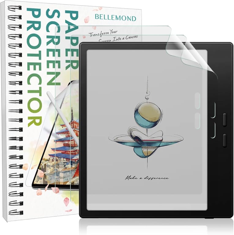 BELLEMOND Kent Paper Screen Protector for Onyx Boox Go Color Gen 2 7"