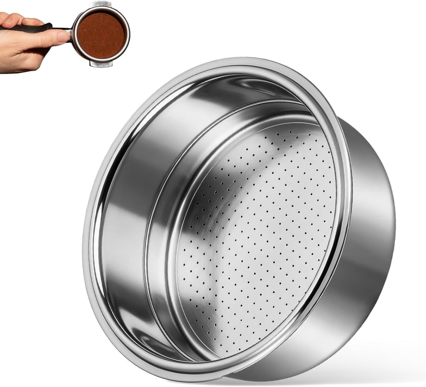 Agatige 51mm Double Espresso Filter Basket