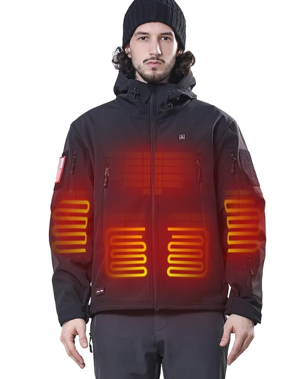 DEWBU Men's Heated Jacket