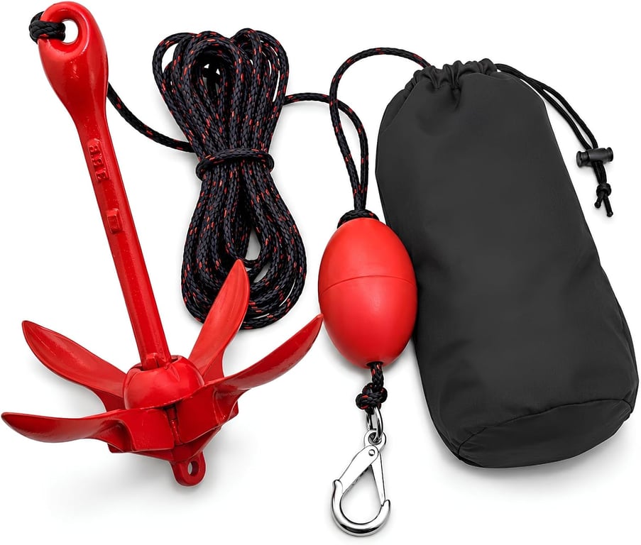 MarineNow Grapnel Anchor Kit