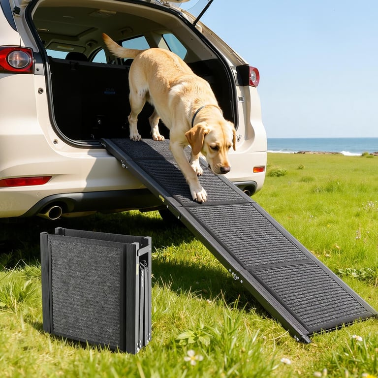 VEVOR Folding Dog Ramp for Cars