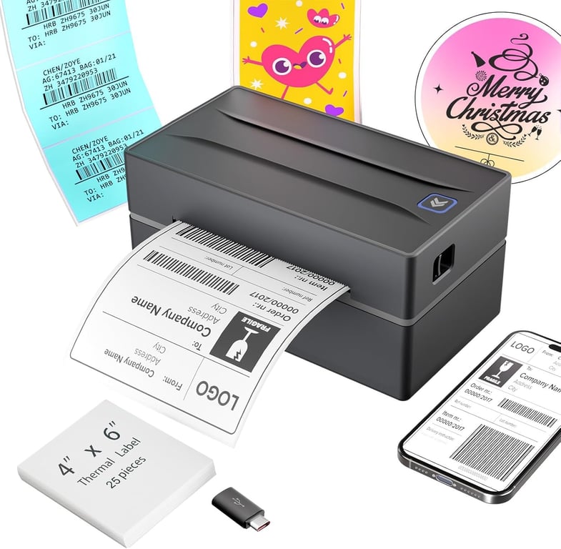 NULLTONEX Bluetooth Label Printer