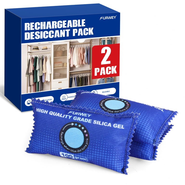 FURWEY Rechargeable Desiccant Packs