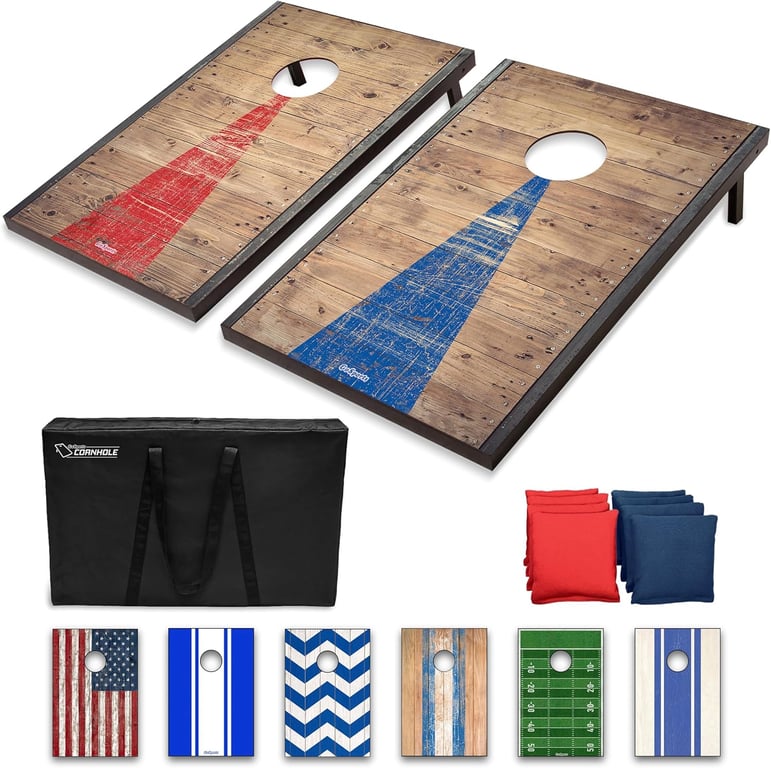 GoSports Portable Cornhole Set