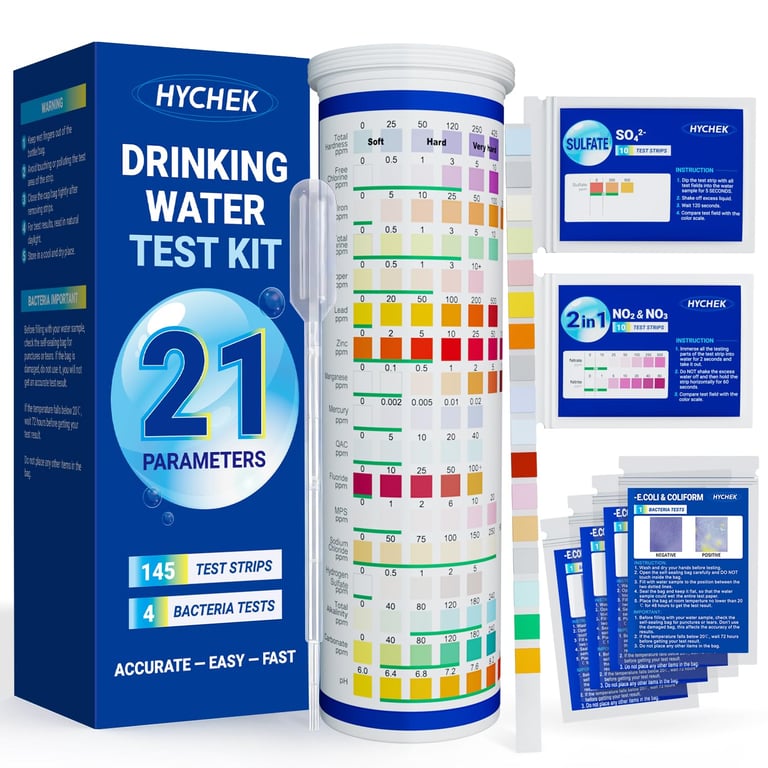 HYCHEK 21‑in‑1 Water Test Kit