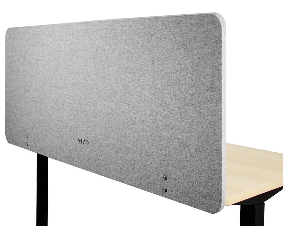 VIVO Clamp‑On Desk Privacy Panel