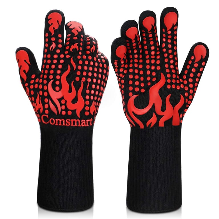 Comsmart Heat-Resistant Grill Gloves