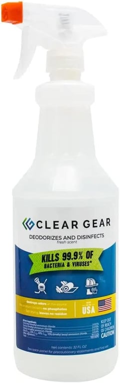 Clear Gear Sports Equipment Disinfectant