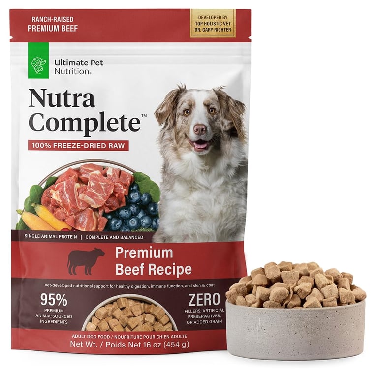 Ultimate Pet Nutrition Nutra Complete Beef
