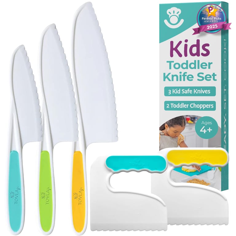 Tovla Jr. Kids' Safe Kitchen Knives