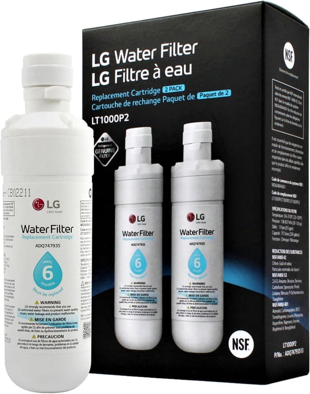 LG LT1000P2 Refrigerator Water Filter