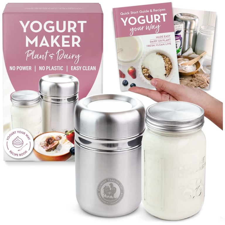Country Trading Co. Stainless Yogurt Maker