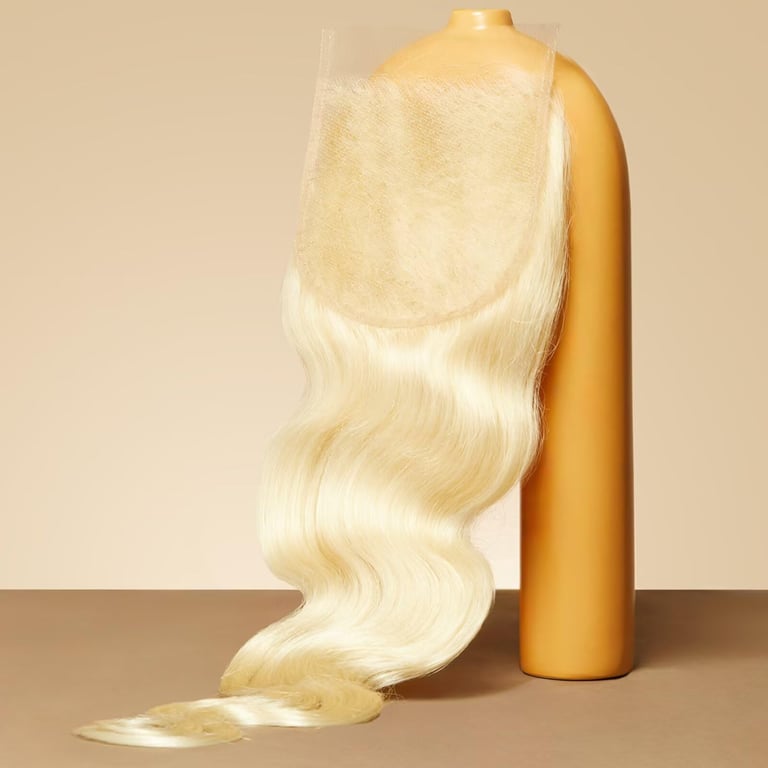 Triippy 16 Inch Blonde HD Lace Closure