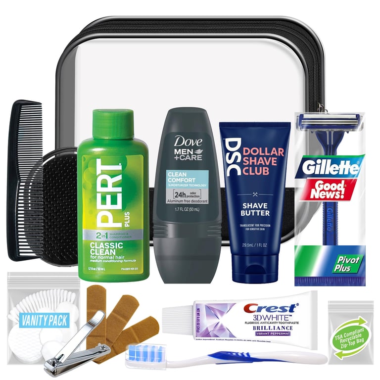 Convenience Kits Men's Travel Set