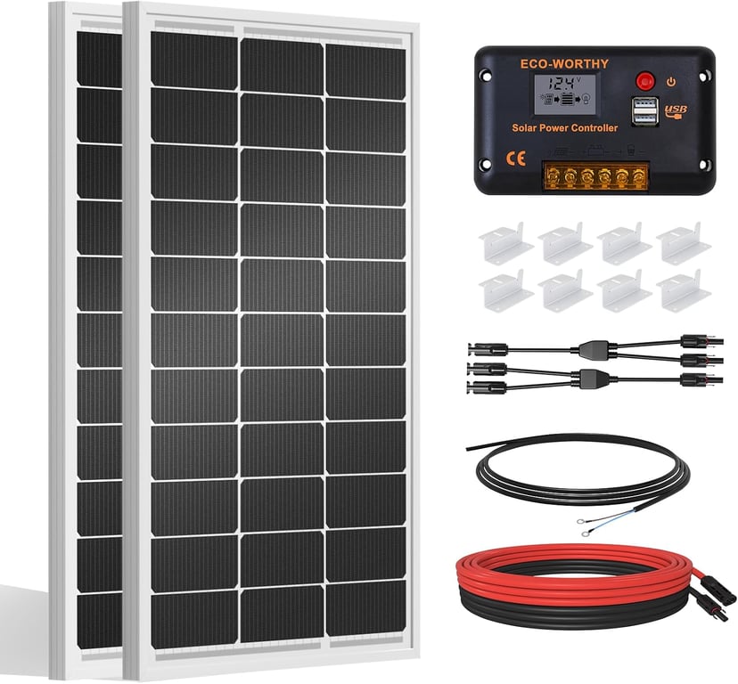 ECO‑WORTHY 200W Solar Panel Kit