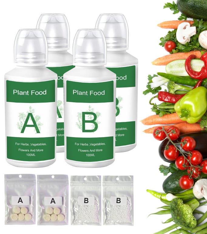 Ambgrow Hydroponic Nutrients A&B 800ml