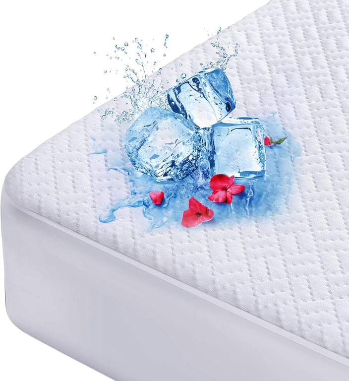 Hanherry Cooling Waterproof Mattress Protector
