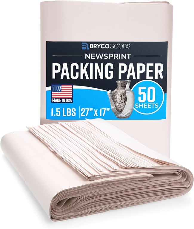 Bryco Goods Newsprint Packing Paper