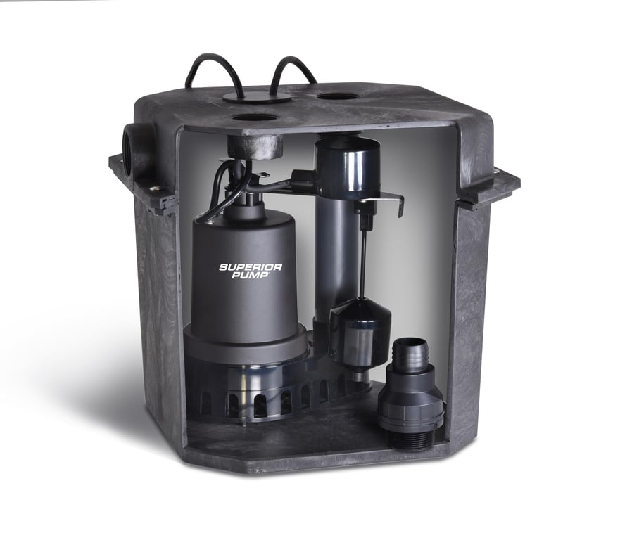 Superior Pump Remote Sink Drain System