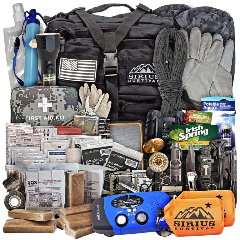 Sirius Survival 72-Hour Bug Out Bag