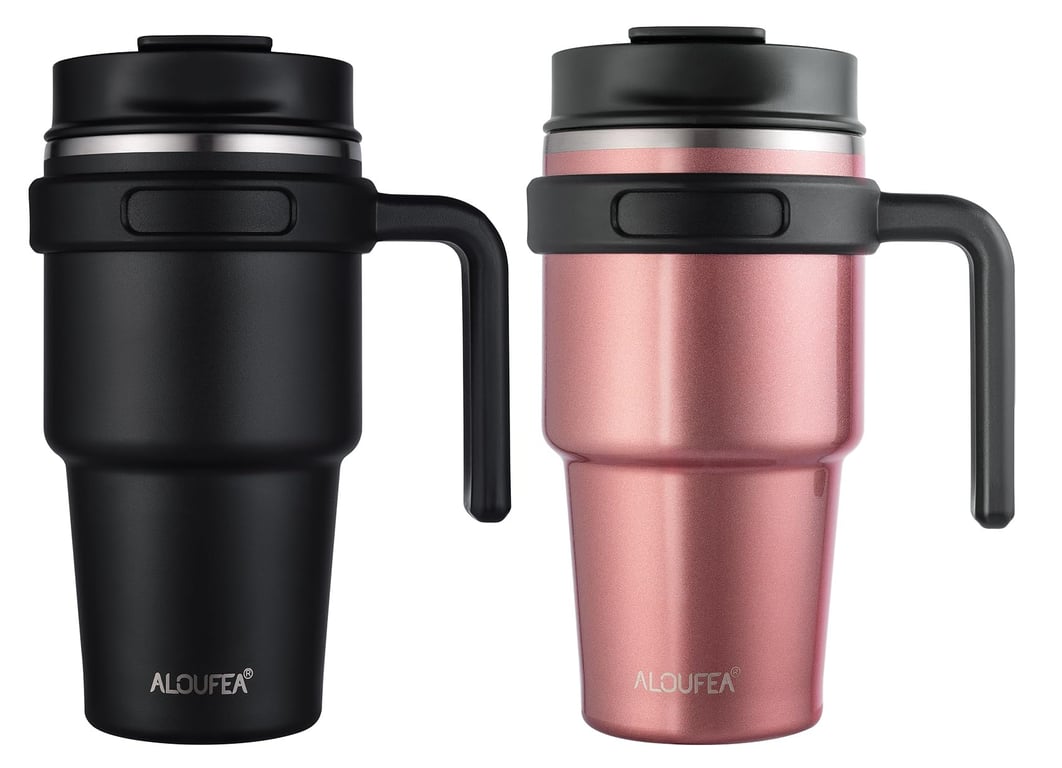 ALOUFEA 20oz Insulated Coffee Mug