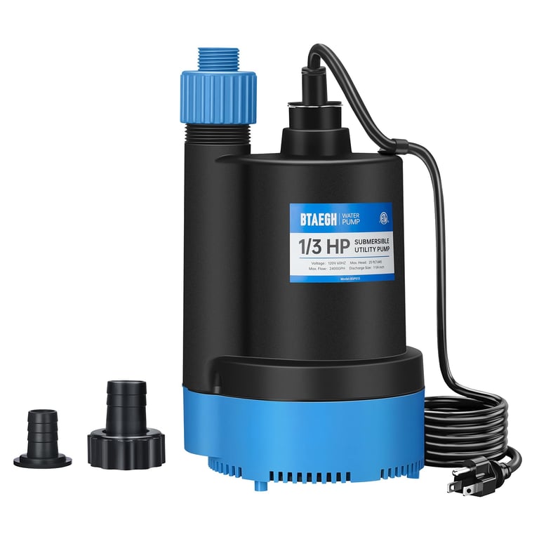 BTAEGH Submersible Water Pump