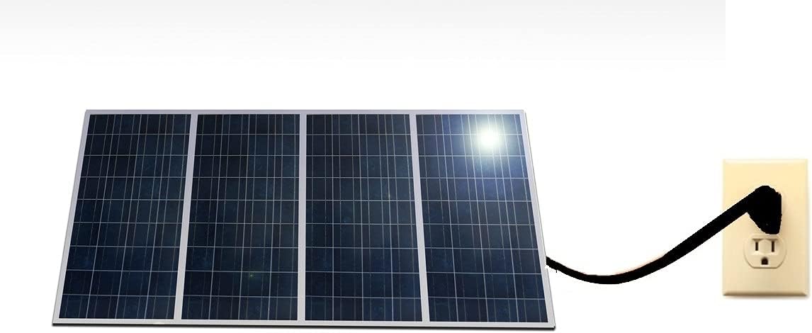 PluggedSolar 800W Solar Panel Kit