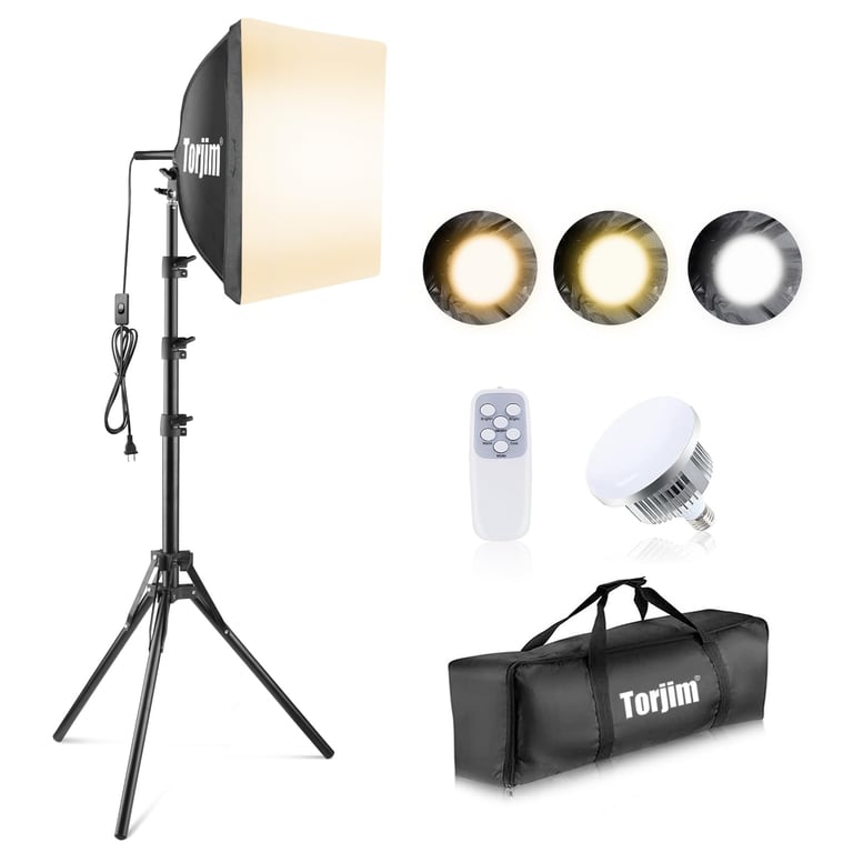 Torjim Softbox Lighting Kit