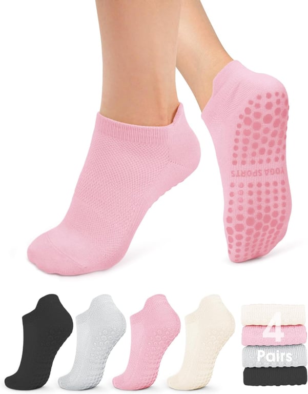 yeuG Grip Pilates Socks