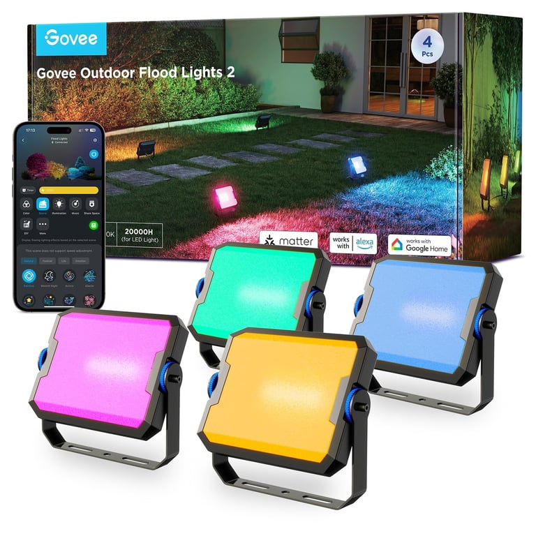Govee Outdoor Flood Lights
