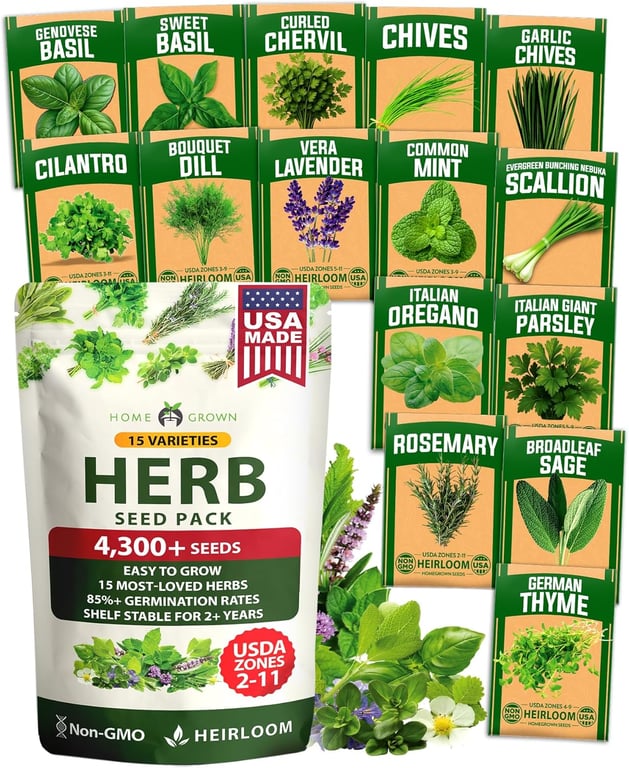 HOME GROWN Herb Seed Kit