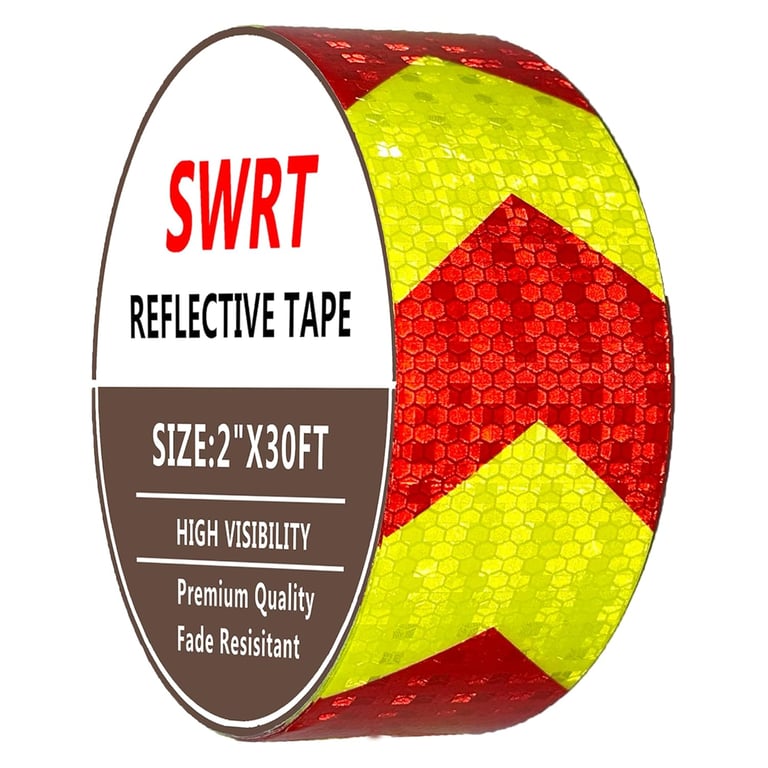 SWRT Red & Yellow Reflective Tape