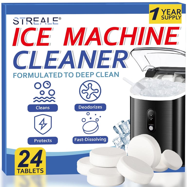 STREALE Ice Maker Cleaning Tablets