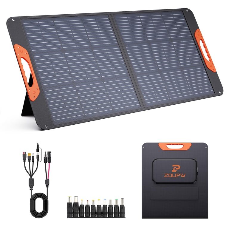 Zoupw 100W Foldable Solar Panel