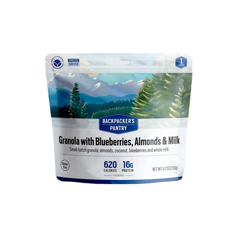 Backpacker's Pantry Granola with Blueberries