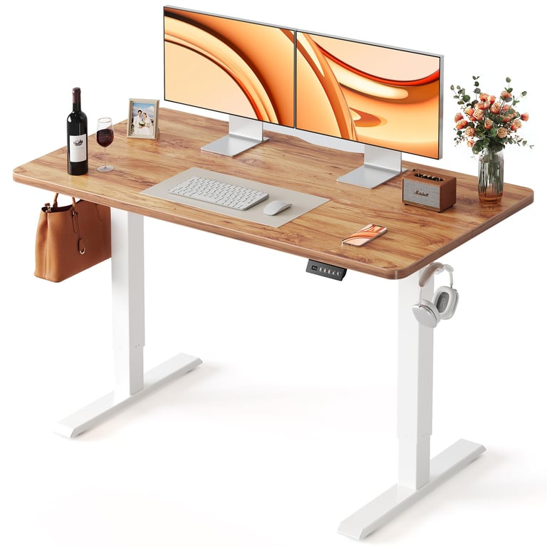 FEZIBO 55-inch Adjustable Standing Desk