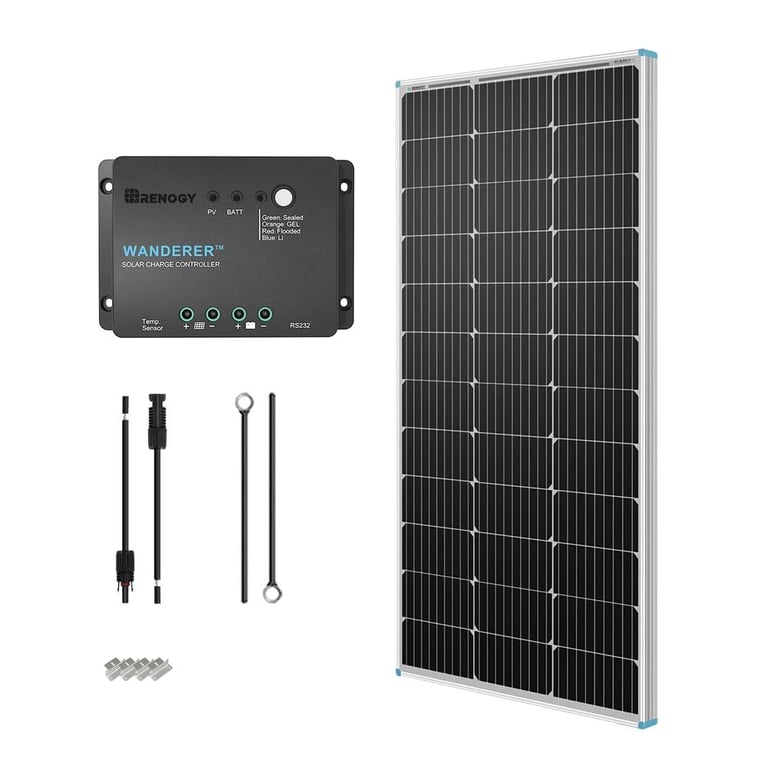 Renogy 100W Solar Panel Starter Kit