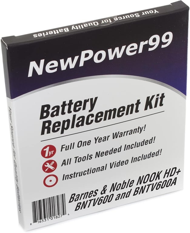 Nook HD+ Battery Kit