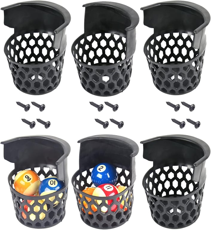 MoyanSuper Plastic Pool Table Pockets