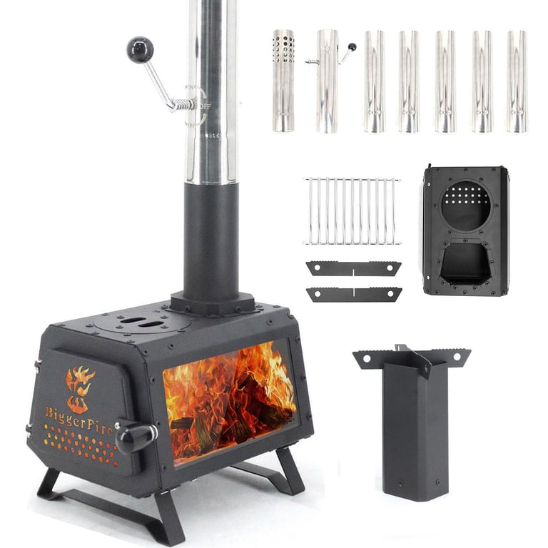 LEMVUZ Tent Wood Burning Stove