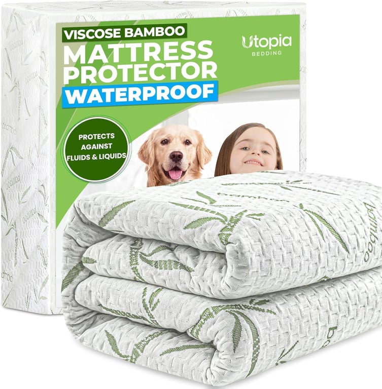 Utopia Bedding Bamboo Mattress Protector
