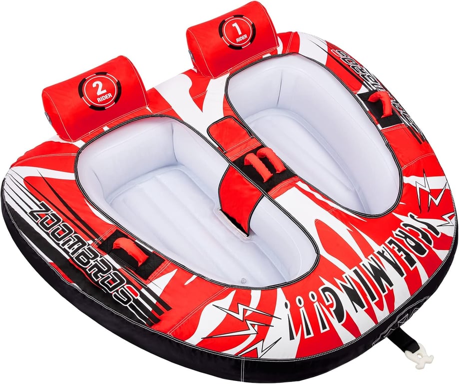 ZOOMBROS 2-Person Towable Tube