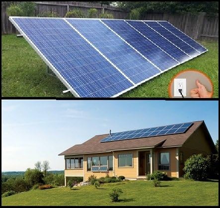 PluggedSolar 1.8KW Grid Tie Kit
