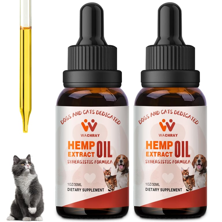 WACHRAY Pet Hemp Oil