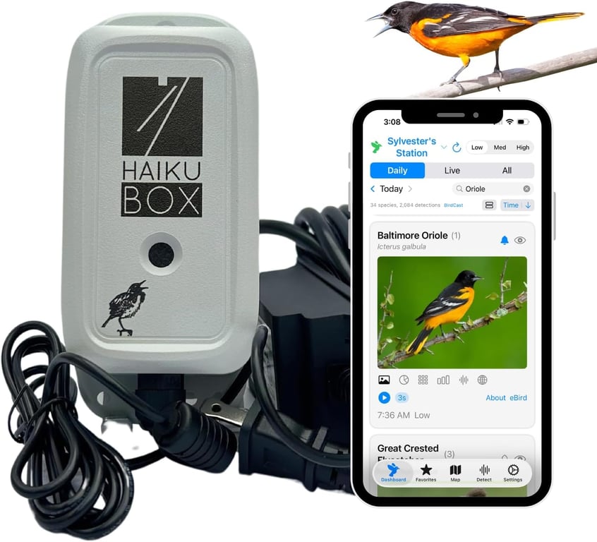 Haikubox Bird Song Identifier