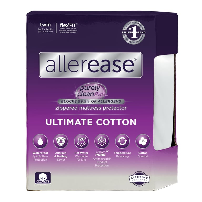 AllerEase Twin Mattress Protector